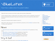 Tablet Screenshot of bluelatex.org